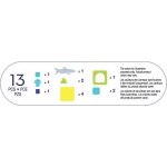 magna tiles Magna-tiles shark dive 13 τεμάχια – μαγνητικά πλακίδια stem με καρχαρία 262013SD 850025176798