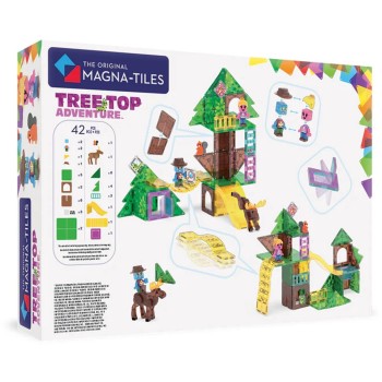 magna tiles Tree Top Adventure 42 Τεμάχια – Μαγνητικά Πλακίδια STEM 262042TT 850025176866
