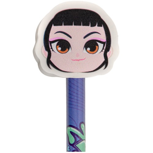 kpop demon hunters Cinereplicas K-Pop Demon Hunters: Zoey Pencil & Eraser CR5457 4895205624986