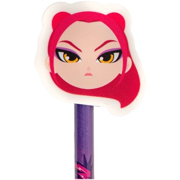Cinereplicas kpop demon hunters K-Pop Demon Hunters - Mira Pencil And Eraser  CR5457 4895205624962