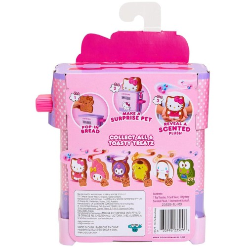 Giochi Preziosi Cookeez Makery Hello Kitty & Friends: Toasty Treatz - Mystery Scented Plush Toaster (Blind Box) CKE11000 6309962