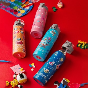 nava Hot Stainless Steel Bottle "We Care", Radio Cassette 500ml 10-110-017 5205746014884