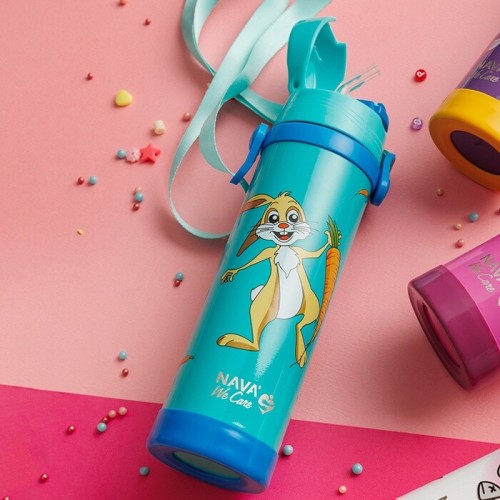 nava Παγούρι Θερμός Ανοξείδωτο "We Care", Rabbit 500ml 10-001-020 5205746013450