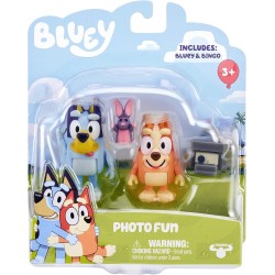 Giochi Preziosi Bluey: Photo Fun - Bluey & Bingo Figure 2-Pack With Accessories 13044 / 13047 630996130476