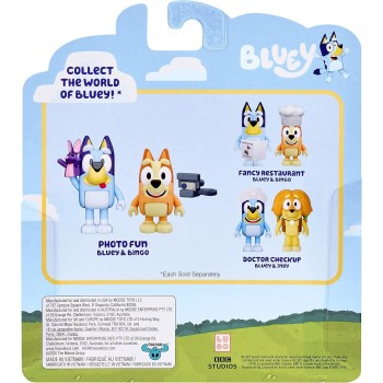 Giochi Preziosi Φιγούρες Bluey & Bingo Figure Photo Fun 13044 / 13047 630996130476