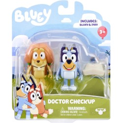 Giochi Preziosi Φιγούρες Bluey & Bingo Figure Doctor Checkup 13044 / 13046 630996130469