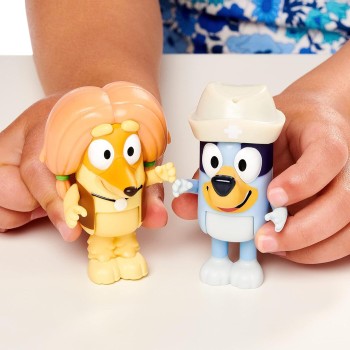 Giochi Preziosi Bluey: Doctor Checkup - Bluey & Bingo Figure 2-Pack With Accessories 13044 / 13046 630996130469