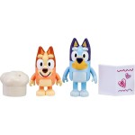 Giochi Preziosi Bluey: Fancy Restaurant - Bluey & Bingo Figure 2-Pack With Accessories 13044 / 13045 630996130452