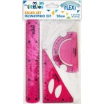 Diakakis imports Γεωμετρικό Σετ Flexi 3 Τμχ. The Littlies 2 χρώματα 000646829 5205698518317