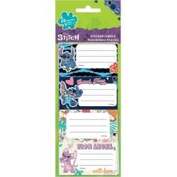 Diakakis imports Sticker Labels 20pcs 5sheets Lilo & Stitch 000564614 5205698705182