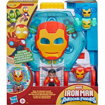 Hasbro Marvel Avengers Disney Jr. Series Marvels Iron Man And His Awesome Friends Hall Of Armour P G1261 5010996406699
