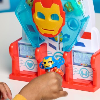 Hasbro Disney Jr. Series Marvels Iron Man and his Awesome Friends Hall of Armour P G1261 5010996406699