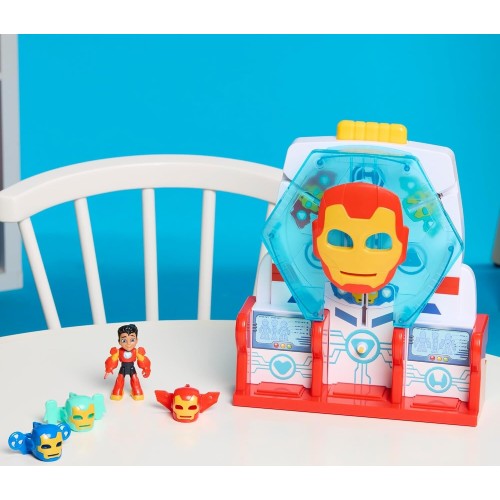 Hasbro Disney Jr. Series Marvels Iron Man and his Awesome Friends Hall of Armour P G1261 5010996406699