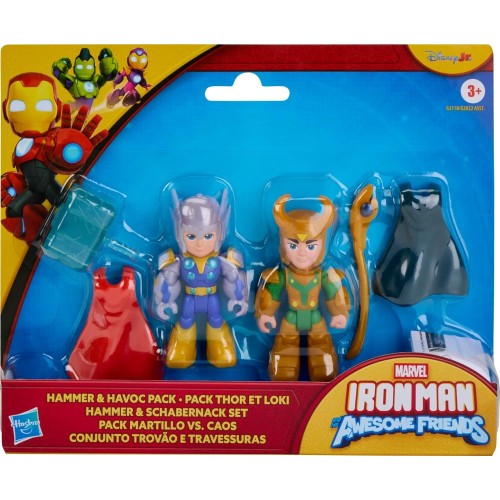 Hasbro Disney Jr. Series Marvels Iron Man and his Awesome Friends Hammer and Havoc G2022 / G3118 5010996401168