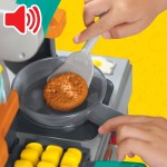 Hasbro Play-doh Super Sizzlin Kitchen Playset, Realistic Cooking Toy Sounds, 25+ P G2309 5010996359537