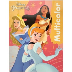 Diakakis imports Disney Princess Βιβλίο Ζωγραφικής Disney Multicolor Α4 ΜΕ 32 Σελίδες Χρωματισμού 000658131 8716745024417