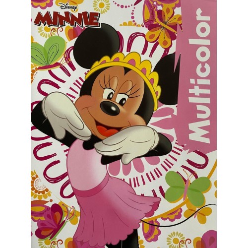 Diakakis imports Disney Minnie Mouse Βιβλίο Ζωγραφικής Disney Multicolor Α4 ΜΕ 32 Σελίδες Χρωματισμού 000658131 8716745024950