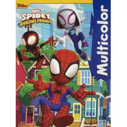 Diakakis imports Spiderman Disney Multicolor Coloring Book A4 WITH 32 Coloring Pages 000658131 8716745024981