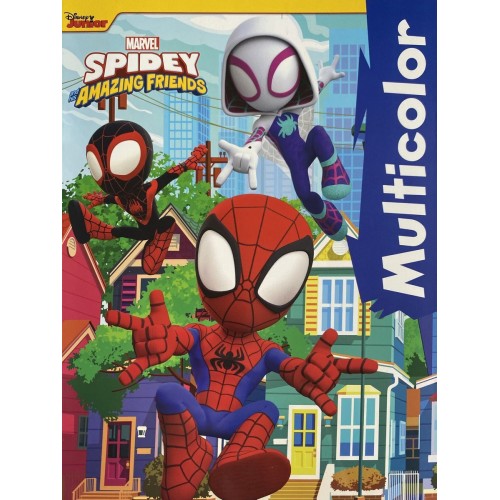 Diakakis imports Spiderman Βιβλίο Ζωγραφικής Disney Multicolor Α4 ΜΕ 32 Σελίδες Χρωματισμού 000658131 8716745024981