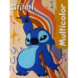Diakakis imports Disney Stitch Disney Multicolor Coloring Book A4 WITH 32 Coloring Pages 000658131 8716745025537