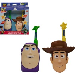Lexibook, Disney Toy Story 3D Walkie-Talkies, Buzz Lightyear Και Woody 25.TW18TS 3380743119342