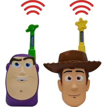 Lexibook, Disney Toy Story 3D Walkie?talkies, Buzz Lightyear and Woody Desi 25.TW18TS 3380743119342