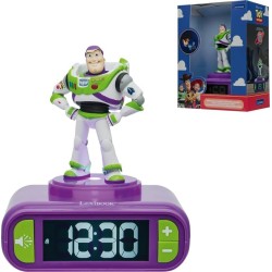 Toy Story Lexibook, Επιτραπέζιο Ρολόι Ξυπνητήρι Buzz Lightyear Nightlight, Rl800ts | Ήχοι Και Μελωδία 25.RL800TS 3380743119649