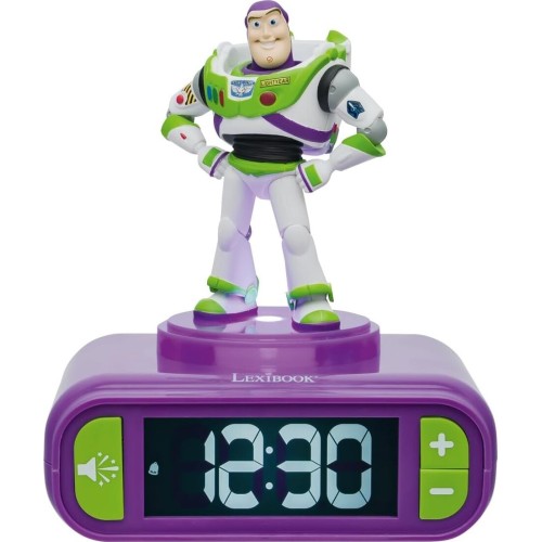 Toy Story Lexibook, Επιτραπέζιο Ρολόι Ξυπνητήρι Buzz Lightyear Nightlight, Rl800ts | Ήχοι Και Μελωδία 25.RL800TS 3380743119649