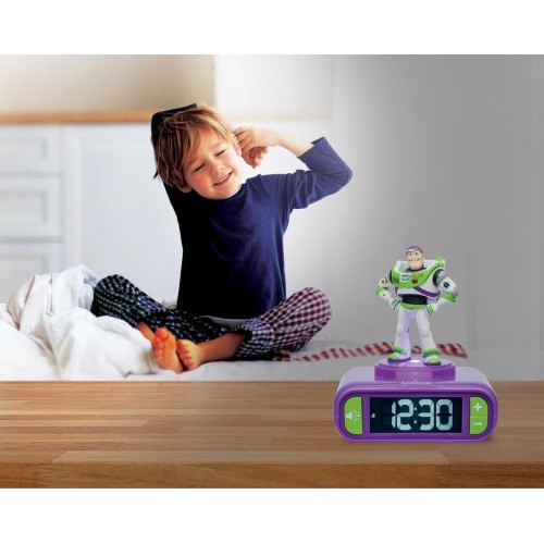 Lexibook, Buzz Lightyear Nightlight Alarm Clock, Rl800ts | Sounds and Melod 25.RL800TS 3380743119649