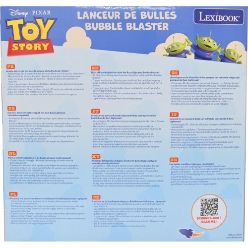 Lexibook, Toy Story Electronic Bubble Launcher, Prb30ts | 3D Character Figu 25.PRB30TS 3380743118802