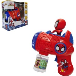 Spiderman Lexibook, Spidey Electronic Bubble Launcher, Prb30sp | 3D Figure, Light And 25.PRB30SP 3380743120379