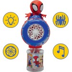 Spiderman Lexibook, Spidey Electronic Bubble Launcher, Prb30sp | 3D Figure, Light And 25.PRB30SP 3380743120379