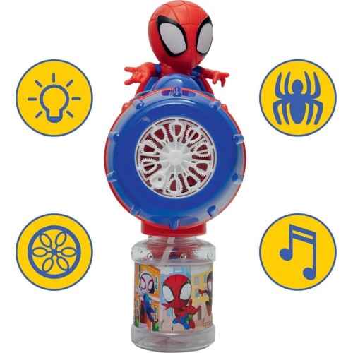 Spiderman Lexibook, Spidey Electronic Bubble Launcher, Prb30sp | 3D Φιγούρα, Φως Και 25.PRB30SP 3380743120379