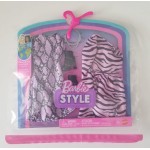 Mattel Barbie Fashions 2-pack Clothing Set, 2 Outfits for Barbie Doll With Dress, Skirt, Top, & Accessories Gwc32 / JJN92 194735