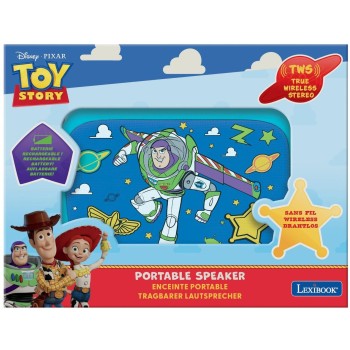 Lexibook Bluetooth Speaker Toy Story Turquoise 25.BT018TS 3380743119670