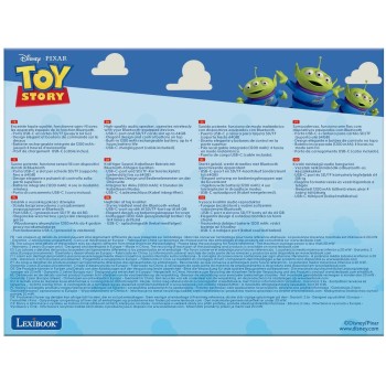 Lexibook Bluetooth Speaker Toy Story Turquoise 25.BT018TS 3380743119670