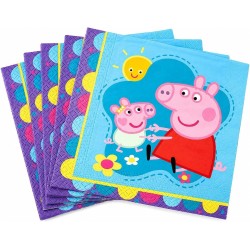 PROCOS Χαρτοπετσέτες πέππα γουρουνάκι & baby evie 20 τεμ 098420 5201184984208