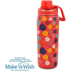 nava Hot Stainless Steel Bottle With Mouth "We Care", Aloha 500ml 10-016-162 5205746016444