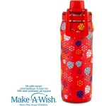 nava Hot Stainless Steel Bottle With Mouth "We Care", Aloha 500ml 10-016-162 5205746016444