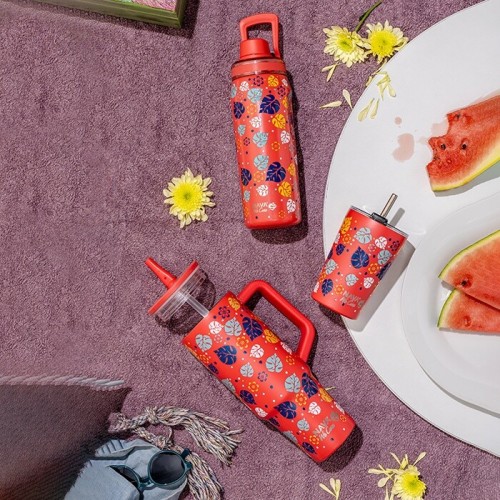 nava Hot Stainless Steel Bottle With Mouth "We Care", Aloha 500ml 10-016-162 5205746016444