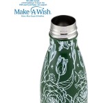 nava Θερμός Μπουκάλι Ανοξείδωτο με Bamboo "We Care", Sketch Floral 500ml 10-016-203 5205746016925