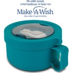 nava Stainless Steel Round "We Care" Food Container, Petrol 850ml 10-262-030 5205746012743