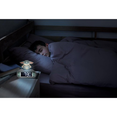 Lexibook Disney Star Wars Ψηφιακο Ξυπνητηρι Grogu 3D Φωτιστικη Φιγουρα Νυκτος Ηχητικα Εφε RL800SW 3380743121253