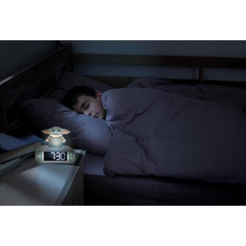 Lexibook Disney Star Wars Ψηφιακο Ξυπνητηρι Grogu 3D Φωτιστικη Φιγουρα Νυκτος Ηχητικα Εφε RL800SW 3380743121253
