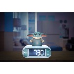 Lexibook Disney Star Wars Ψηφιακο Ξυπνητηρι Grogu 3D Φωτιστικη Φιγουρα Νυκτος Ηχητικα Εφε RL800SW 3380743121253
