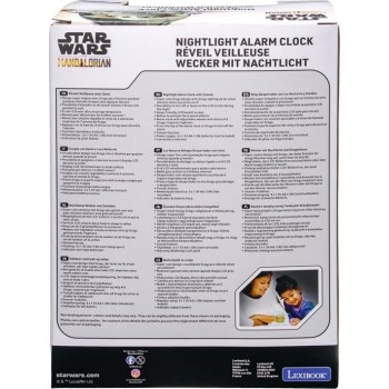 Lexibook Disney Star Wars Ψηφιακο Ξυπνητηρι Grogu 3D Φωτιστικη Φιγουρα Νυκτος Ηχητικα Εφε RL800SW 3380743121253