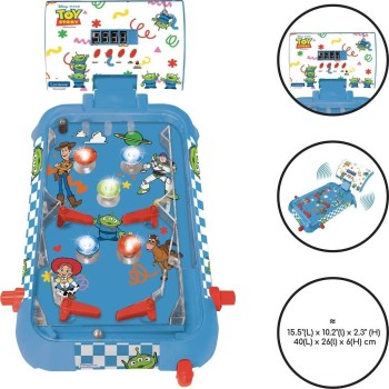 Lexibook, Toy Story Ηλεκτρονικό Φλιπεράκι, Jg610ts | Ψηφιακή Βαθμολόγηση L JG610TS 3380743120010