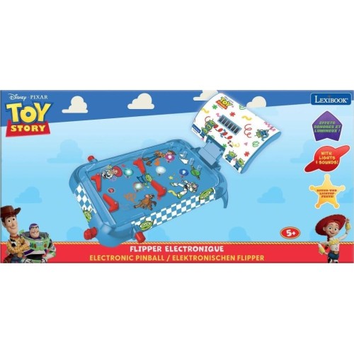 Lexibook, Toy Story Ηλεκτρονικό Φλιπεράκι, Jg610ts | Ψηφιακή Βαθμολόγηση L JG610TS 3380743120010