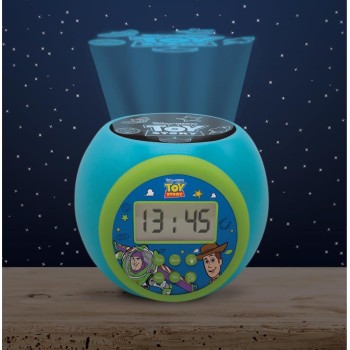 Lexibook, Ξυπνητήρι Προβολέας Επιτραπέζιο Ρολόι Projector Toy Story RL977TS 3380743119632