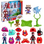 Hasbro Spidey and his Amazing Friends Rescue-webs Rescue Spidey and Crew Action Figure 6-pack G3149 5010996401144
